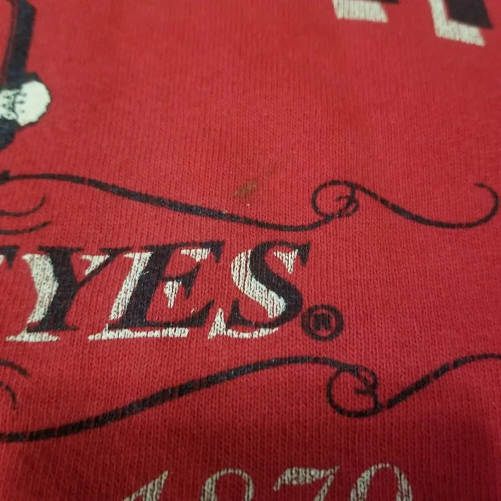 Vintage 90s 20 20 HVYWT Sweater Size L *Made in USA‎ Chopped Sleeves Ohio State